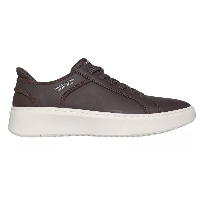 Skechers Slip-ins Court Break-Double Vented 183177-CHOC Chocolate utcai cipő
