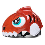 Wozinsky Children's Bike Helmet Dinosaur Pattern S - Red czerwony védőfelszerelés HT-62C-199829