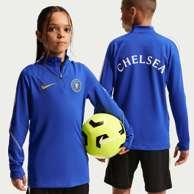 Nike Chelsea FC Strike Drill Top Junior s (128-137) pulóver II2465-452