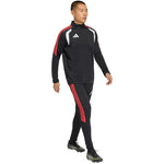 Men's adidas Tiro 26 League Training Top Black, White, and Red JY9697 piros pulóver