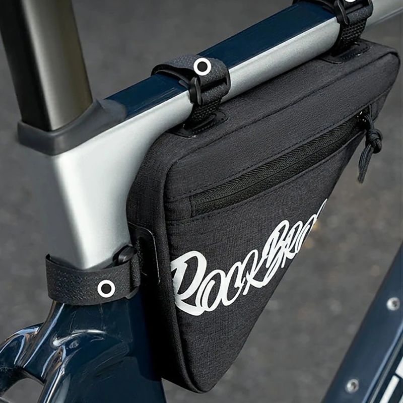 Rockbros G001 Flash Journey Triangle Frame Bike 0.8 l - Black 0.8 l \ czarny táska