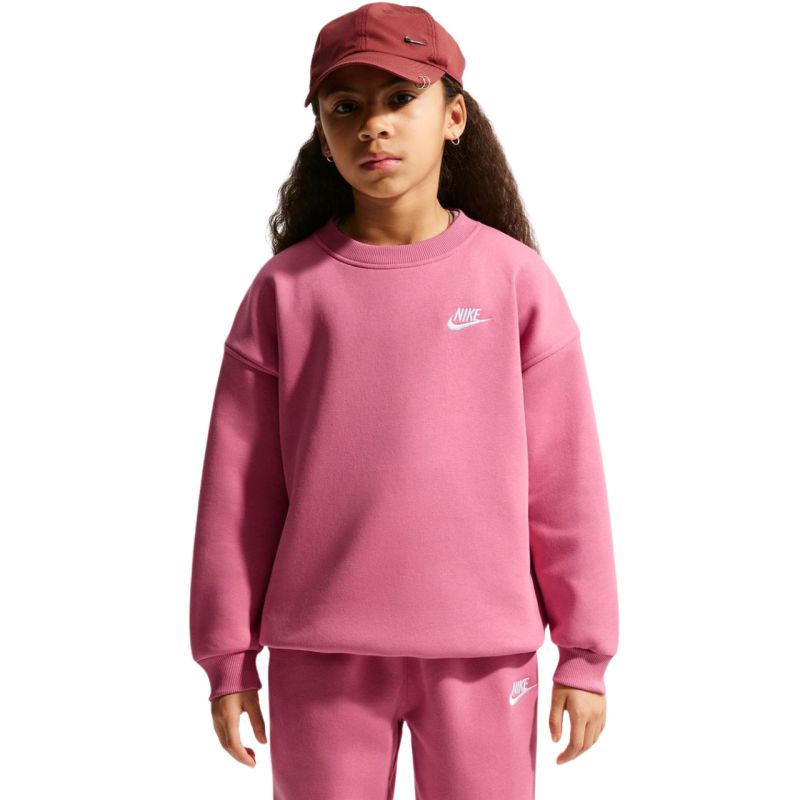 Nike Sportswear Club Fleece Kids' Sweatshirt Pink