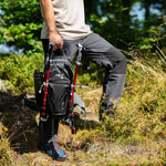 Nc1950 Black Cavern Tourist Backpack 18l Nils Camp fekete hátizsák