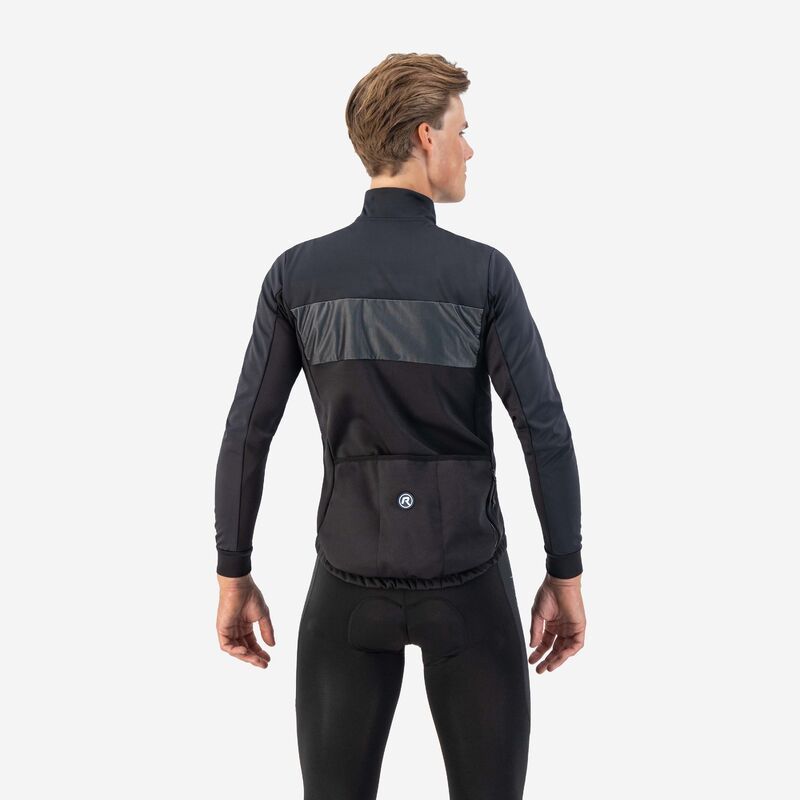 Rogelli ATTQ winter black and gray szürke dzseki