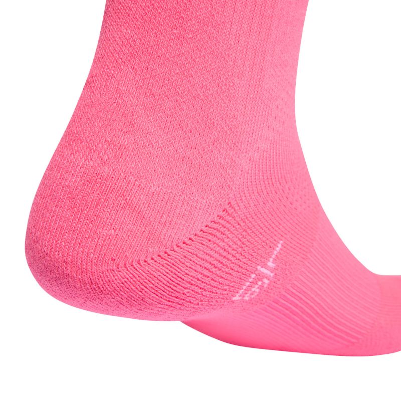 Adidas Football Crew Performance Socks KE9885 rózsaszín zokni
