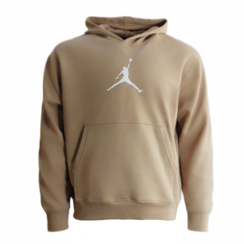 AIR Jordan Men's Flight MVP Legend Medium Brown Hoodie - barna pulóver