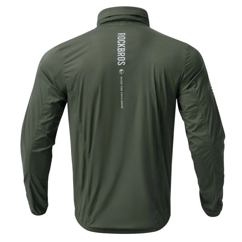 Rockbros ROAD TO SKY S Bicycle Windbreaker - Green s \ zielony ruházat