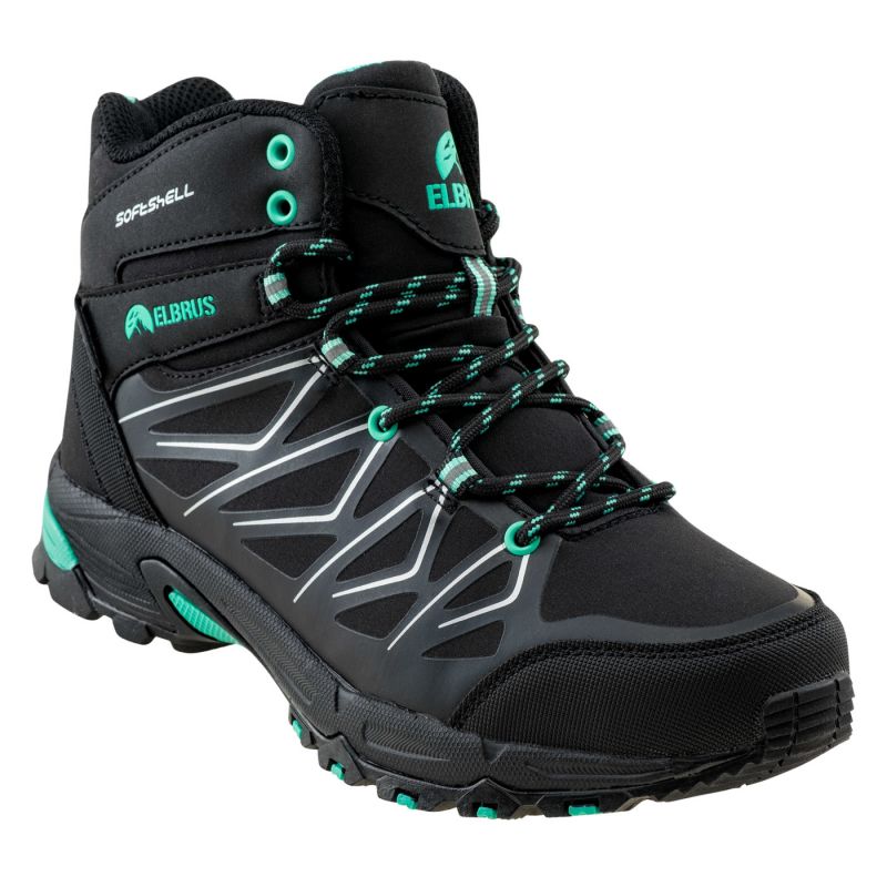 Elbrus Mabby Mid Wp W fekete cipő