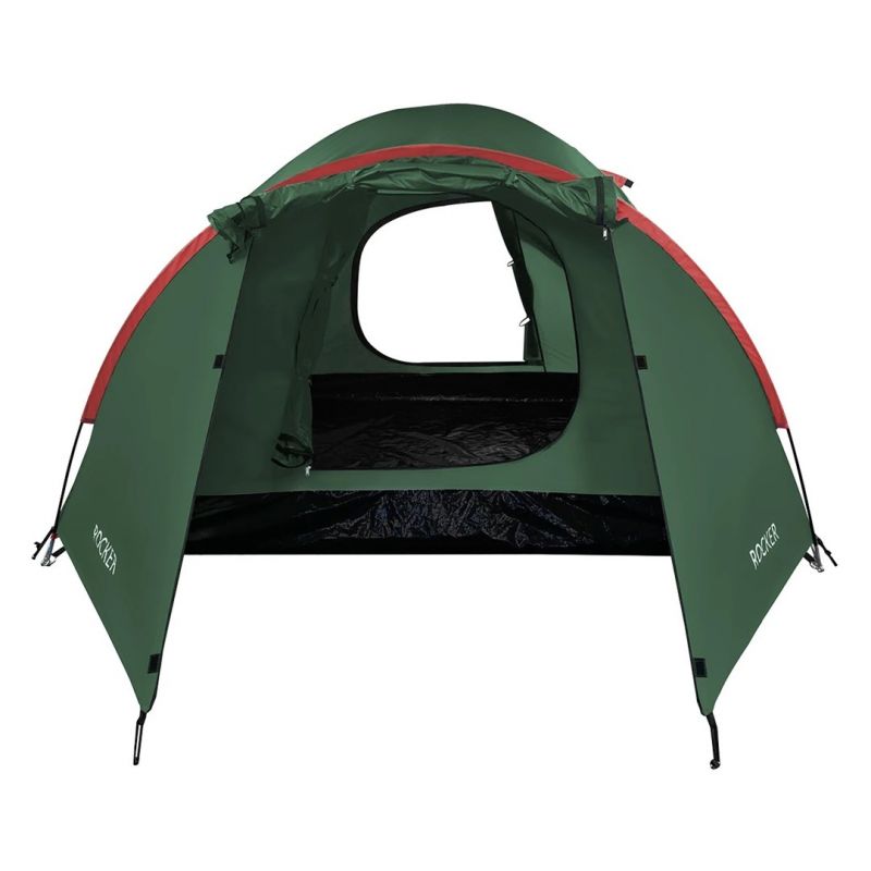 Nils Extreme NILS CAMP Rocker camping tent for 3 people, green and red piros tourist equipment