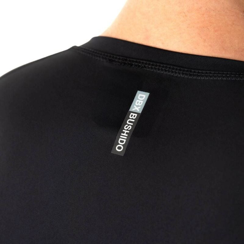DBX Bushido Rashguard sleeve black BlackRS - fekete short