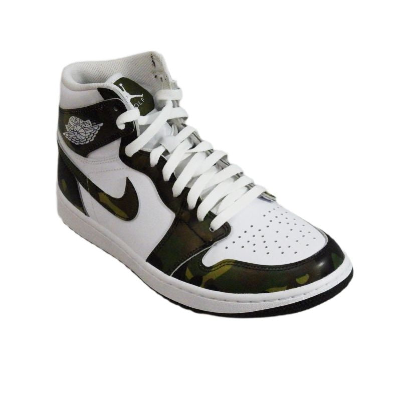 AIR Jordan 1 High Golf Camo Men's Sneakers - ruházat