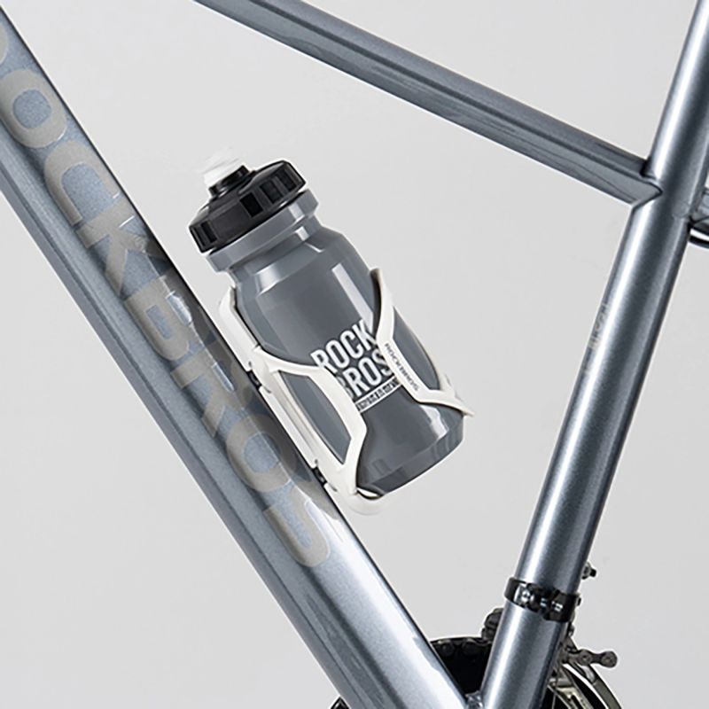 Rockbros 600 ml Bike Bottle - Gray szary water bottles, training equipment