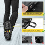 Rockbros waterproof gaiters TT014 black S/M fekete tourist equipment