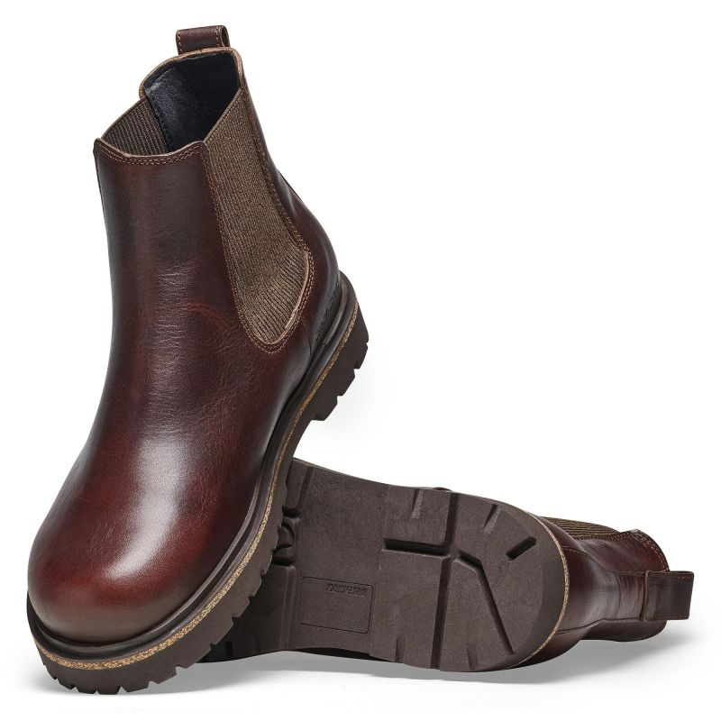 Birkenstock Highwood Slip On Mid M LENA Chocolate (1025718) utcai cipő