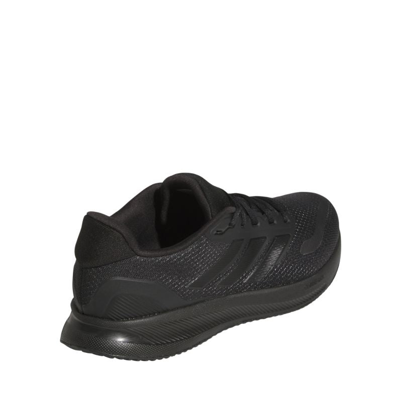 Adidas Men's Runfalcon 5 Wide running shoes, black, fekete férfi futócipő JH5184
