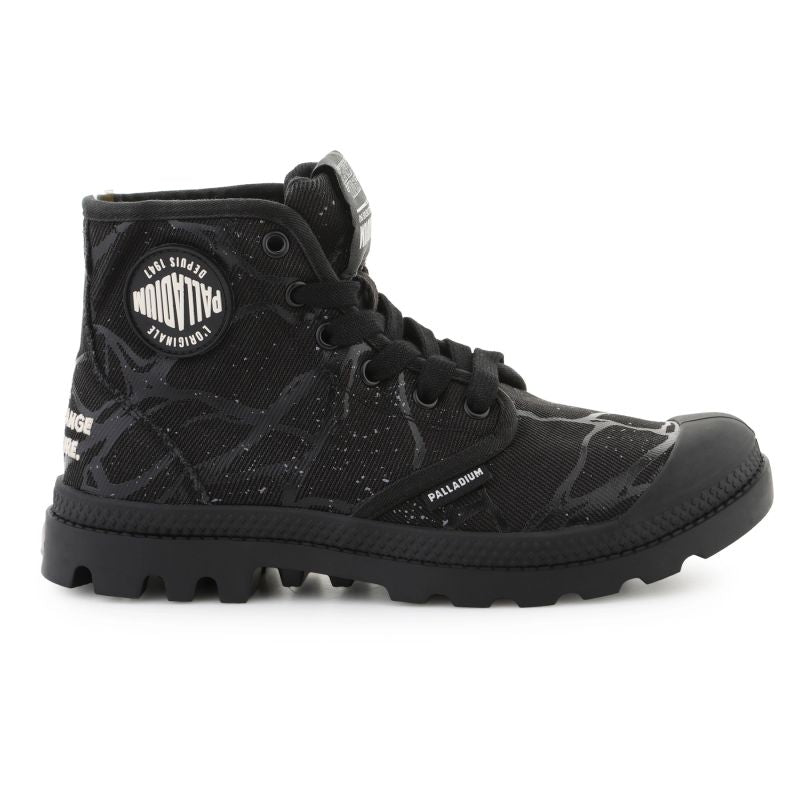 Palladium Stranger Things Pampa Hi Tunnels 94626-008-M Black
