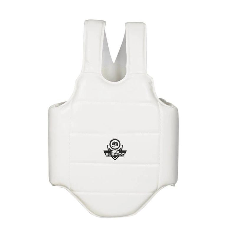 DBX Bushido White Abdominal and Torso Protector - fehér protectors and knee pads