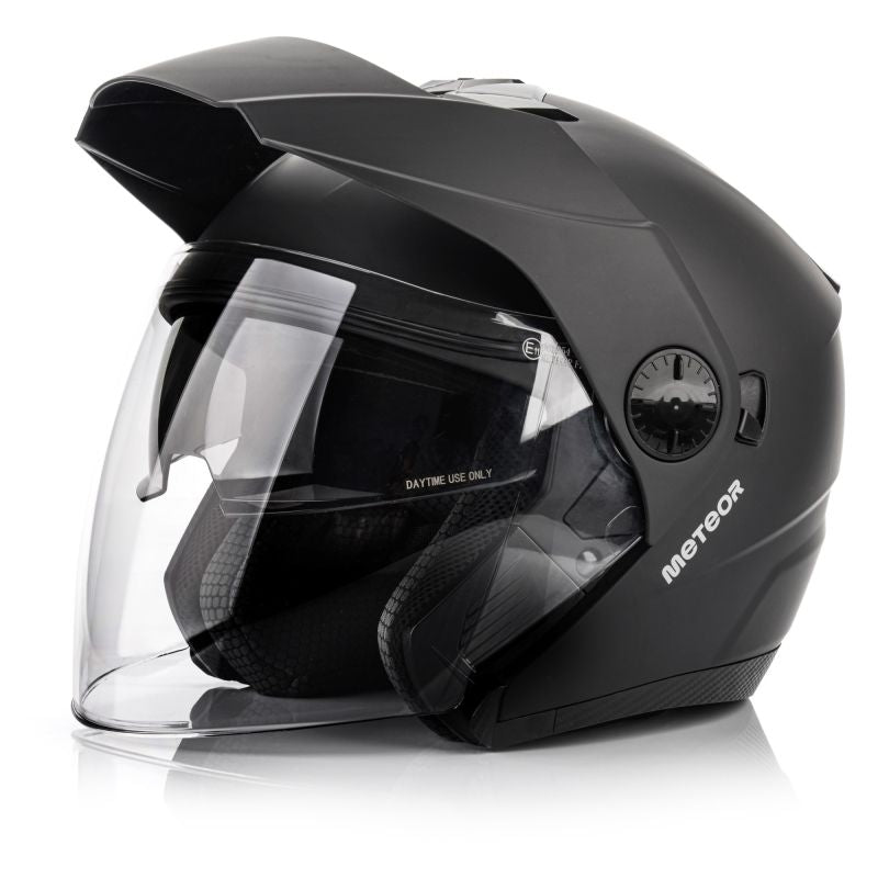 Meteor Hekato L motorcycle helmet 59-60 cm black uniw sisak 17891