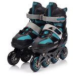 Meteor Rox skates, fekete korcsolya 22353