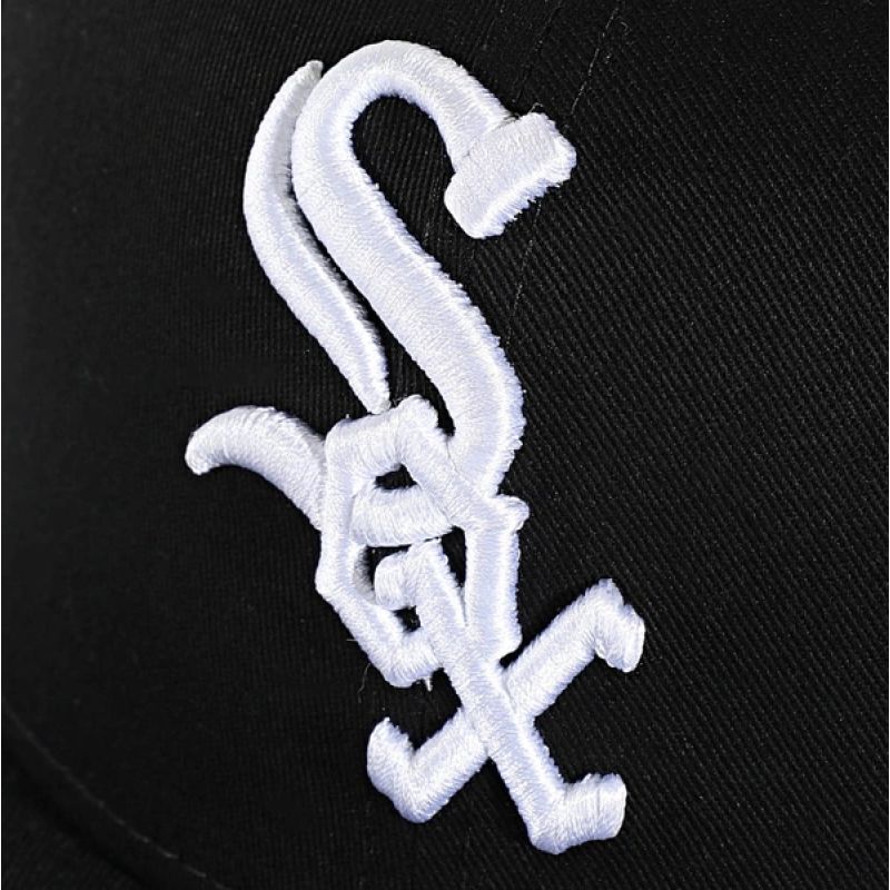 Chicago New Era Sox Fashionable Black Sports Full-Cap Cap m/l baseball sapka