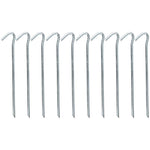Tent Pegs 17cm Set 10 Pcs Metal Redcliffs papucs