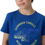 4F Boy's T-shirt M3284 cobalt 36S póló 4FJWSS26TTSHM328436S