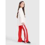 Oversized longsleeve with print for girls 4F 4FJRAW25TLONF589-11S hosszú ujjú póló