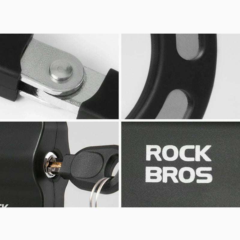Rockbros 85922 Chain Lock for Scooters and Bikes - Black