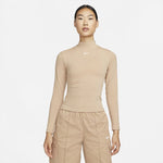 Nike Sportswear Collection Essentials Beige bézs pulóver