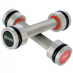 HMS Set of chrome dumbbells súlyzó CHROM