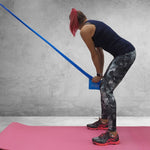 PROfit FITNESS LONG MEDIUM GUMA 200x15x0.45cm blue DK 2227 Edzőfelszerelés