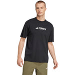 Men's adidas Terrex Classic Logo T-shirt black JF9143 fekete póló