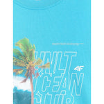 4F Men's regular printed T-shirt póló 4FRSS26TTSHM4303-33S