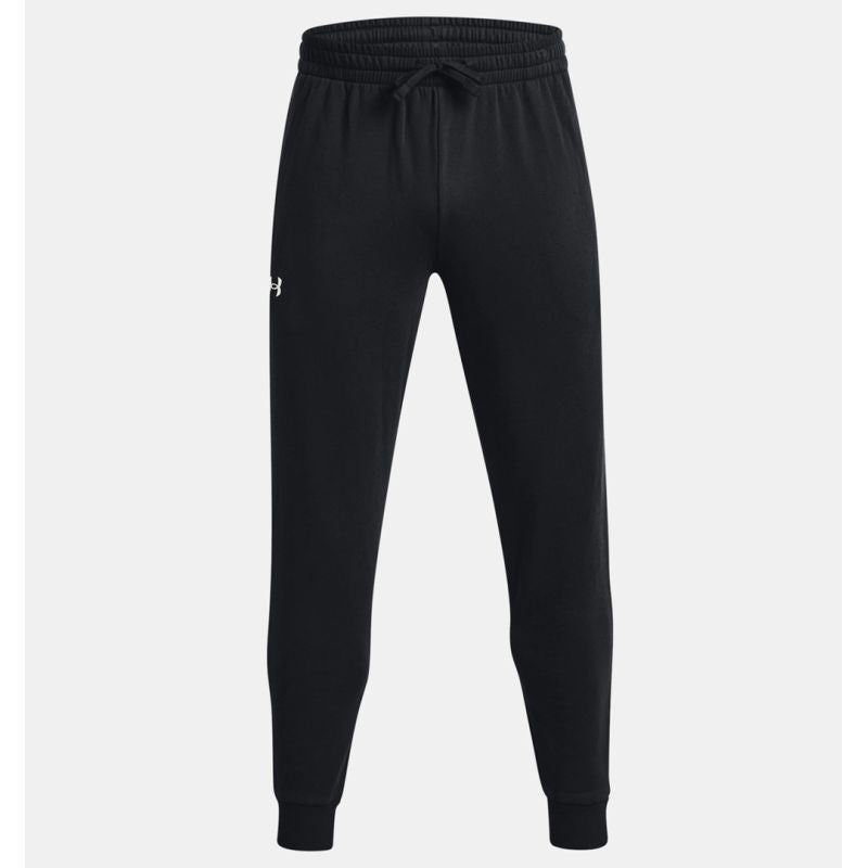 Under Armour Men’s Rival Fleece Joggers, Black, 1379774 001, fekete férfi nadrág 143582M