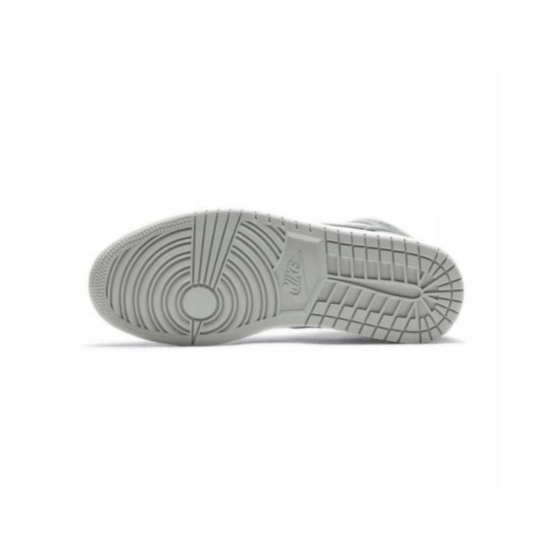 AIR Jordan Men's 1 Mid Light Smoke - szürke cipő