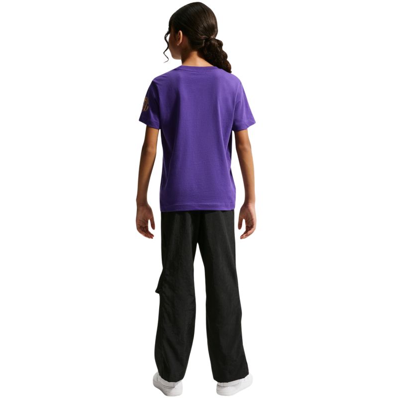 Nike FC Barcelona kids' t-shirt purple lila póló IQ5007504