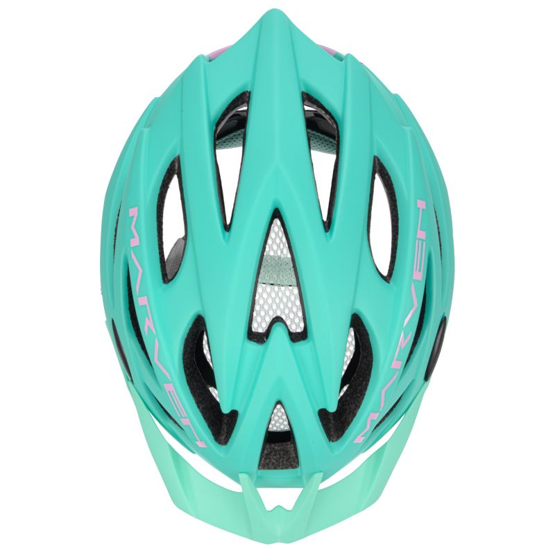 Meteor Marven pink/mint bicycle helmet rózsaszín sisak 24739-24740