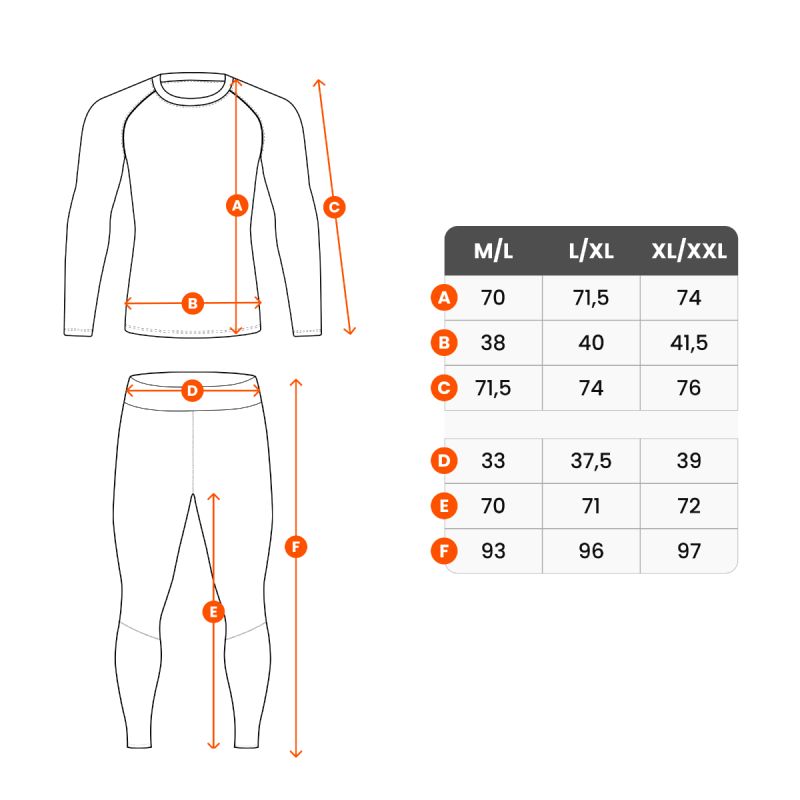 ARCTIQ set man BK l/xl készlet