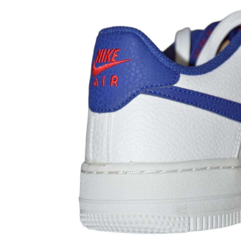 Nike Air Force 1 White/Deep royal blue women's - CT3839-101 kék utcai cipő