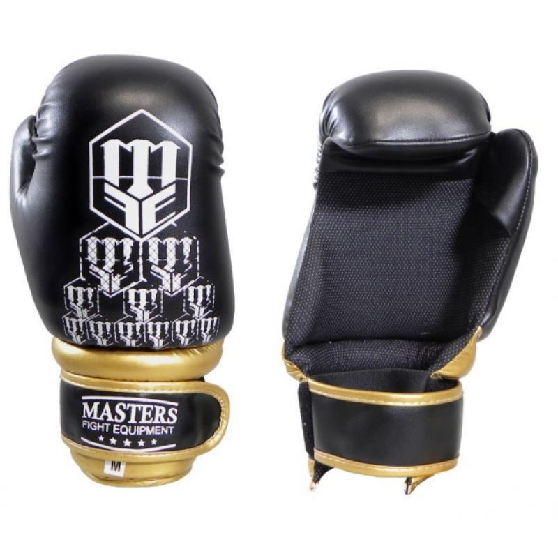 MASTERS FIGHT EQUIPMENT ROSM-FIGHT open gloves piros kesztyű 0151687-02M