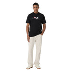 Fila Men's Valsera Regular Logo T-shirt fekete póló