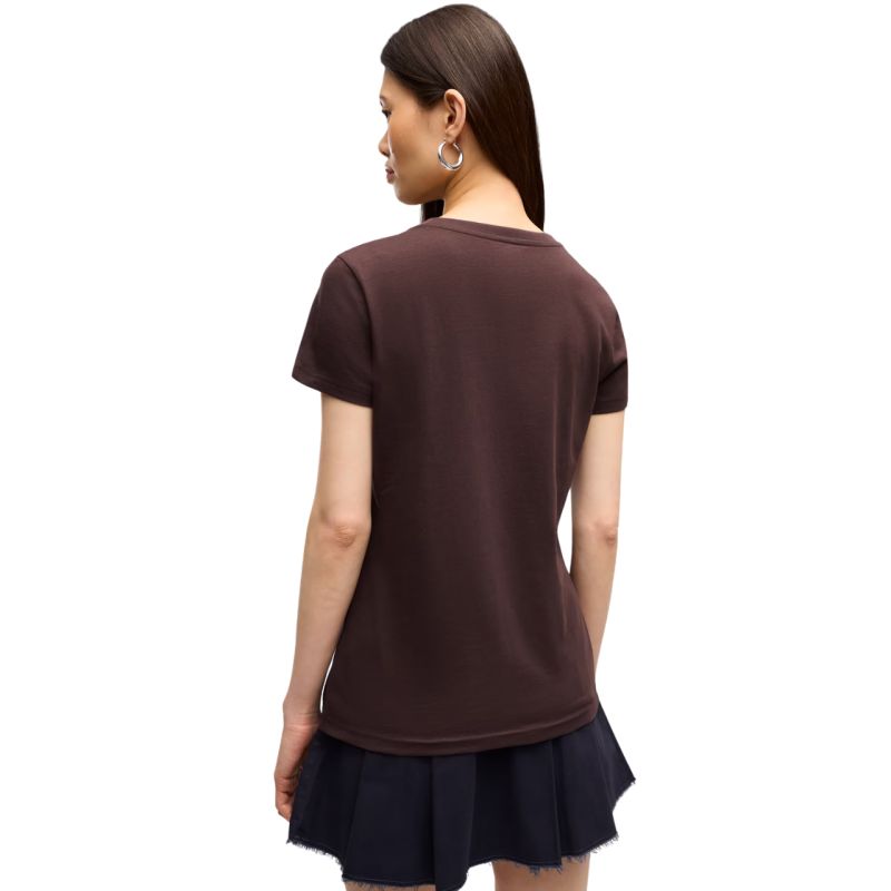 Puma Women's ESS Small No. 1 Logo Tee(s) Dark 682373 barna kapucnis pulóver 68237333