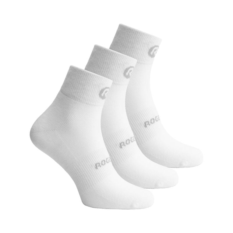 Rogelli CORE children's socks 3-pack white fehér zokni