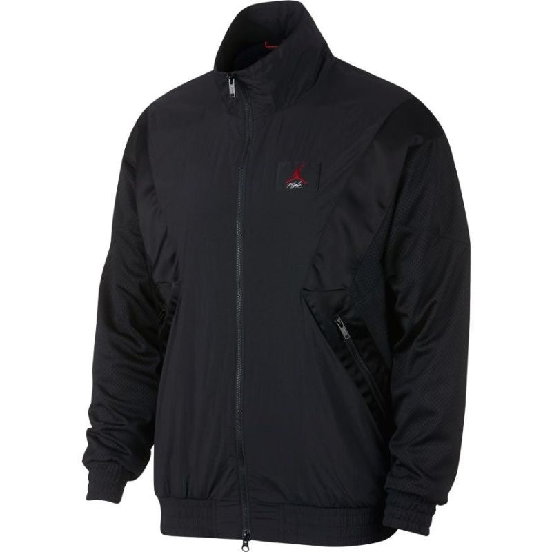 AIR Jordan Flight Track Jacket Black - fekete sweatshirts, jackets
