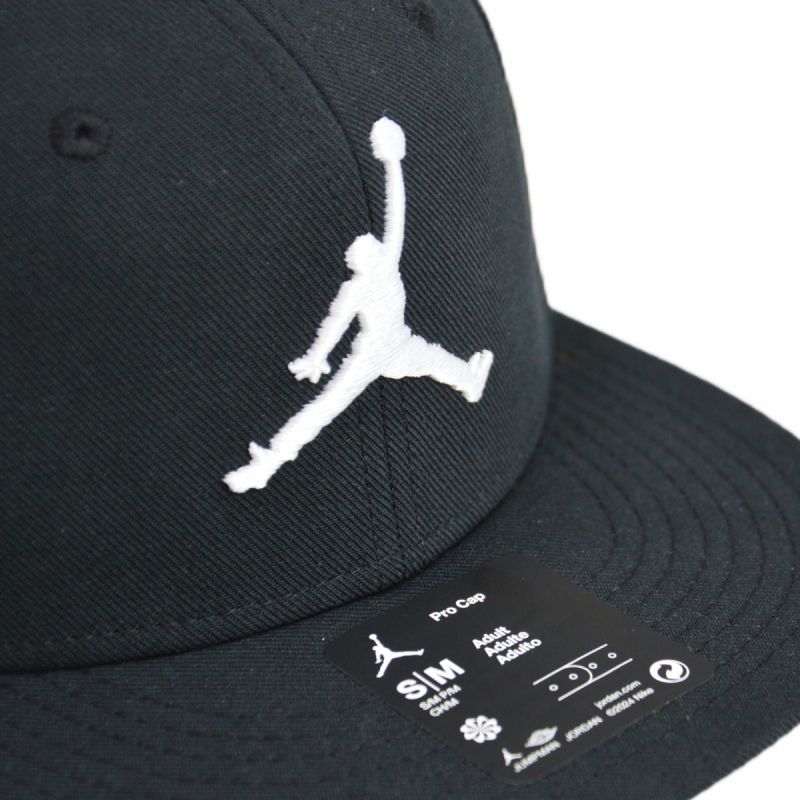AIR Jordan Jumpman Pro Black Cap - s/m hats, caps