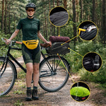 Wozinsky Bike Trunk with Long Strap and Expandable Side Pockets - Black fekete táska 304004-200626