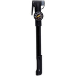 Dunlop MINI BICYCLE PUMP WITH MANOMETER 120 psi (8 bar) BLACK fekete pumpa GSP-434285