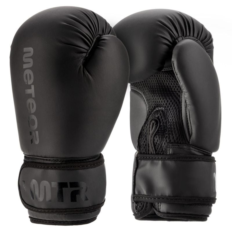 Meteor 12 oz Training Boxing Gloves, Velcro, PU uniw kesztyű