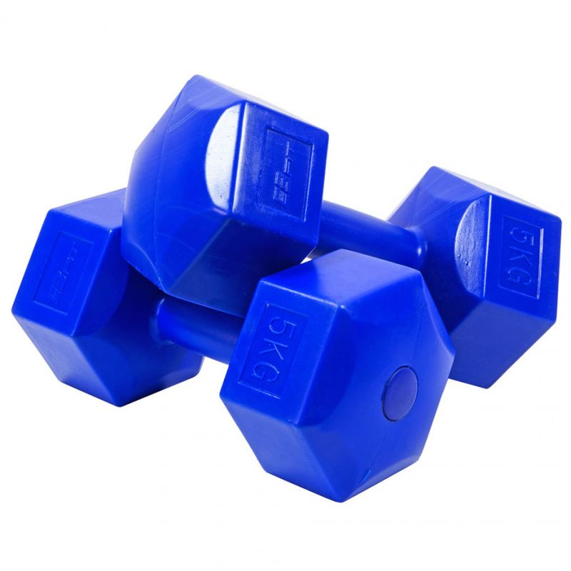 Inny EB FIT composite dumbbell set 2x5kg navy blue 1027050 Kiegészítő