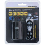 Dunlop 2-in-1 Bicycle Light fehér kiegészítő 472843